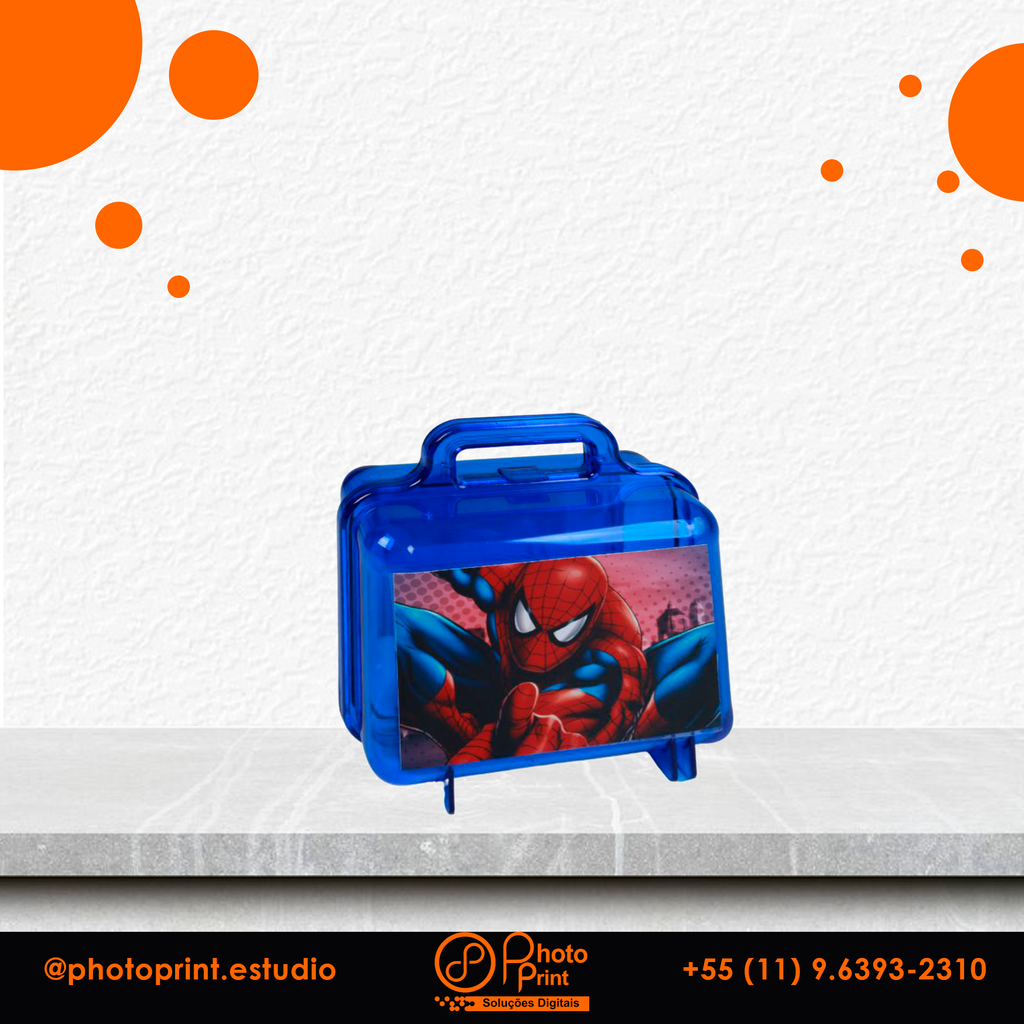 Maletinha Acrílica Personalizada – Lembrancinha Infantil