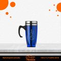 Caneca Térmica Acrílica e Inox Personalizada 450ml | Azul