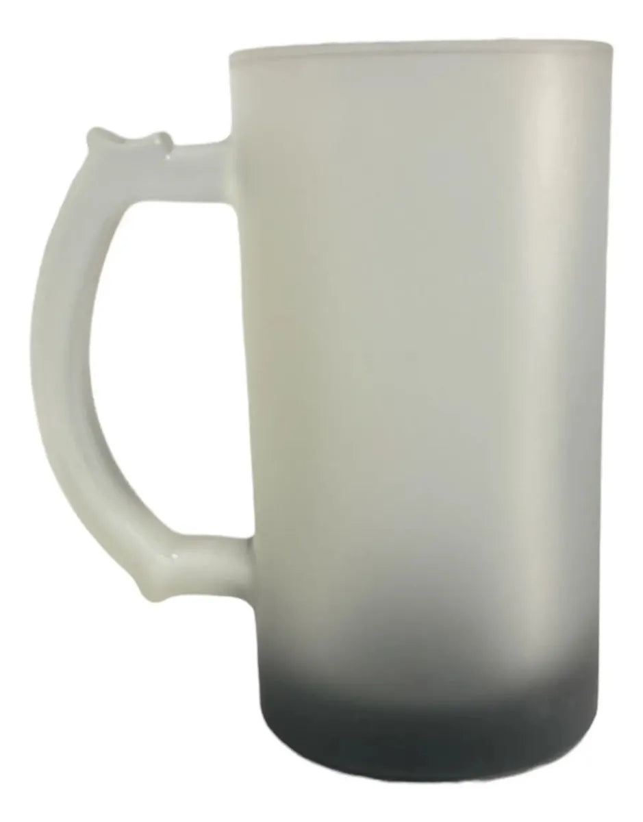 Caneca de Chopp Jateada Degradê Personalizada – Várias cores