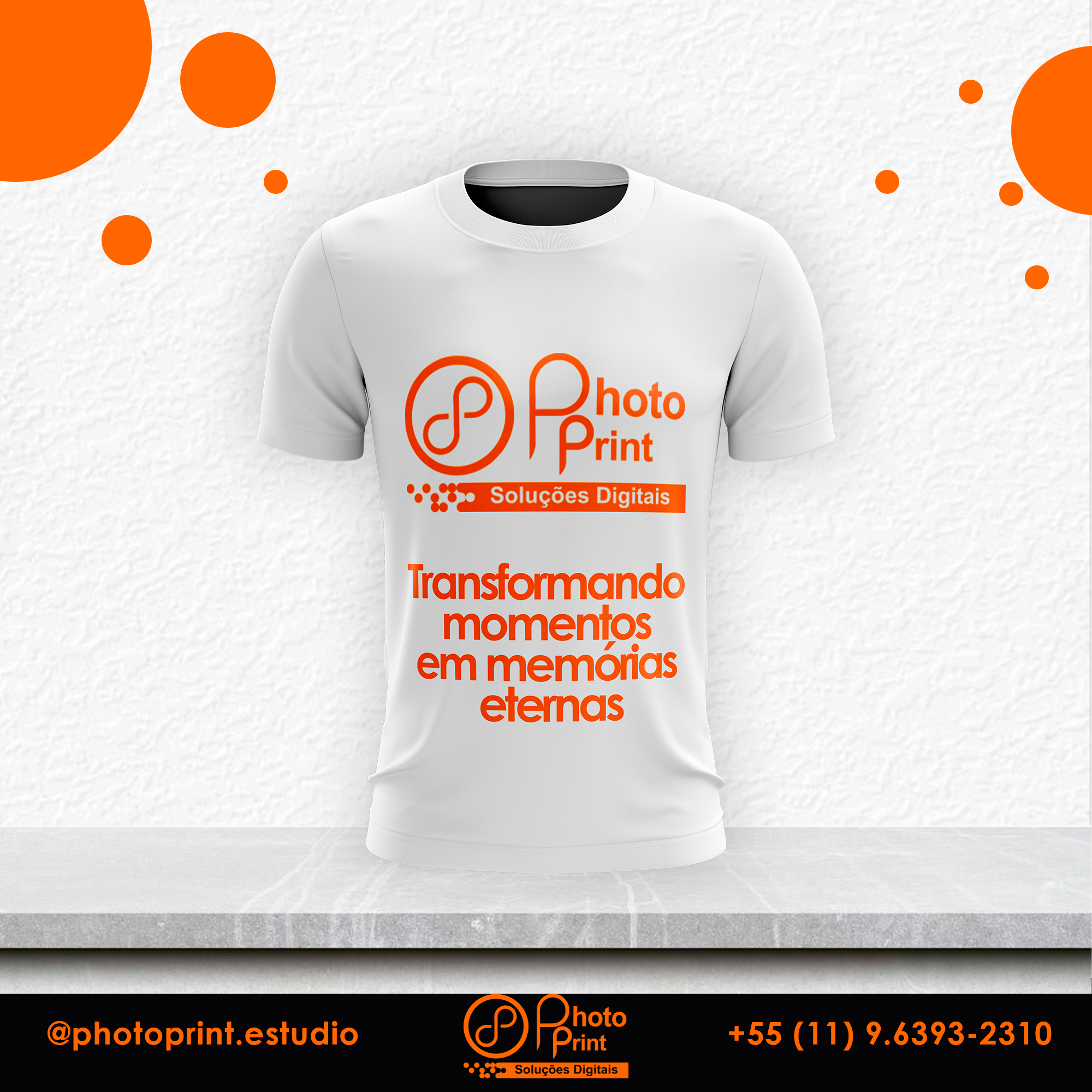 Camiseta Branca Personalizada Infantil