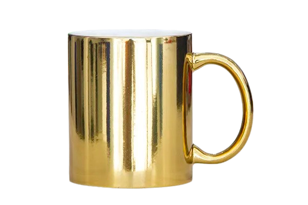 Caneca Metalizada Personalizada – 3 cores