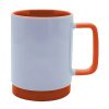 Caneca com Base de Silicone e Detalhes Coloridos