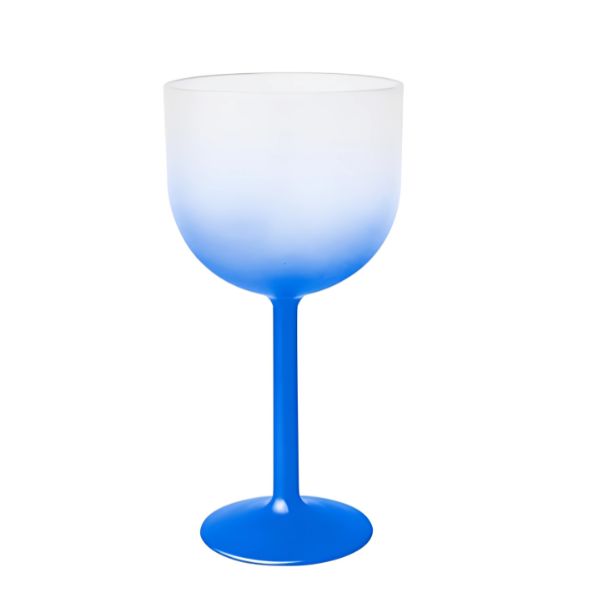 Taça de Gin Acrílica Degradê Personalizada | Diversas Cores