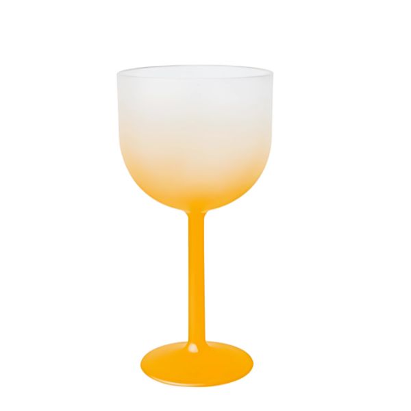 Taça de Gin Acrílica Degradê Personalizada | Diversas Cores