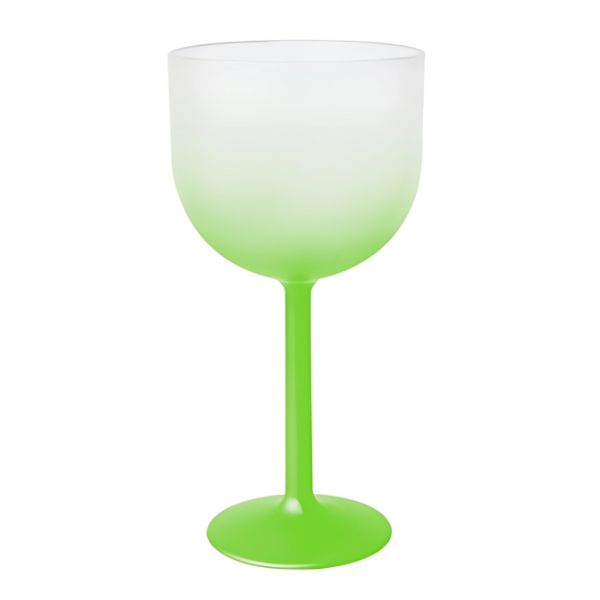 Taça de Gin Acrílica Degradê Personalizada | Diversas Cores