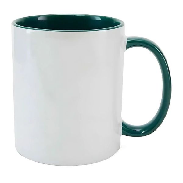 Caneca Personalizada Interior e Alça Colorida
